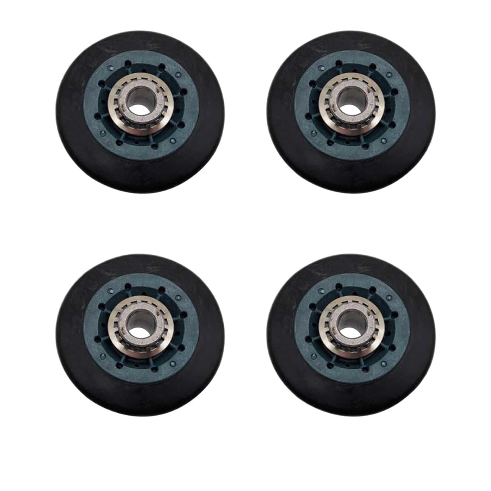 Rodillos De Soporte De Tambor Secador, Ruedas for Secadora, Lavadora, Reemplazo Con 3 Anillos, Piezas W10314173 Wpw10314173 AP6019303, 4 Uds.