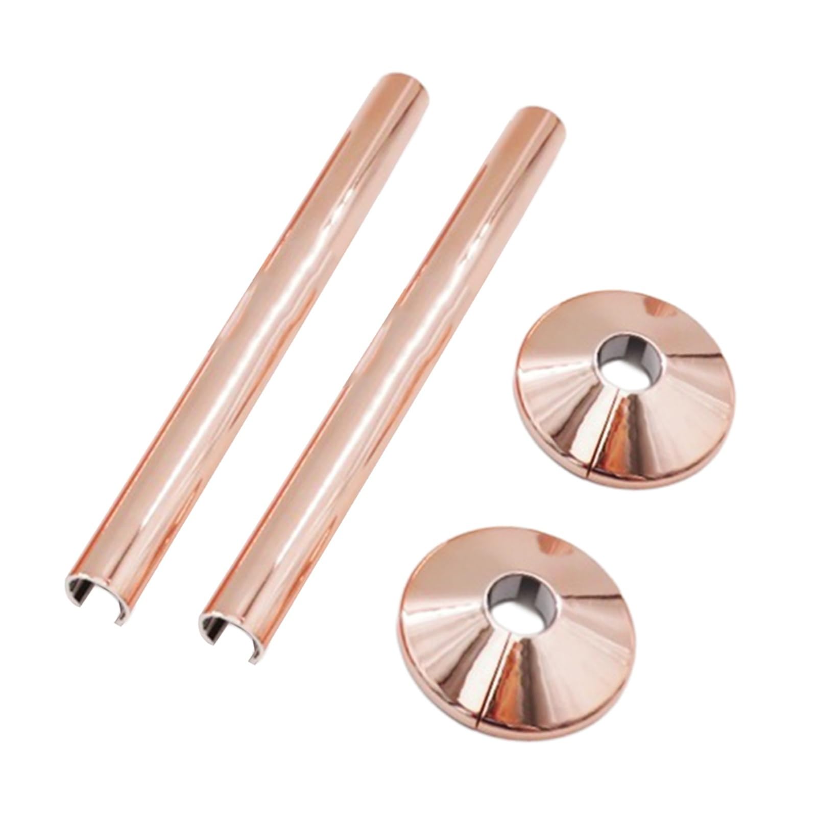 4pcs Pipes Radiator Pipe Covers Sleeve 15mm Collars