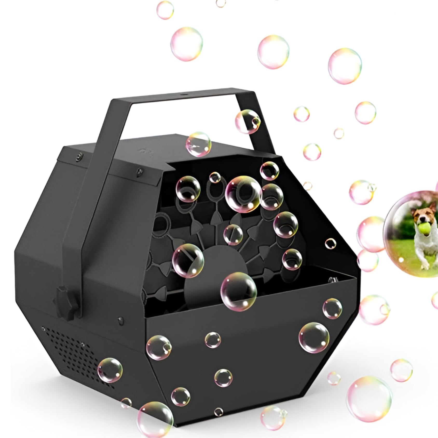 DaBeatz Metal Portable Bubbles Machine, Professional Automatic Bubble Maker with High Output for DJ Disco, Club, Party, Dance, Wedding, Bar, Diwali, Holi, Christmas, Birthday Party-(Black) (B0BPPGSBX1) Amazon Price History, Amazon Price Tracker