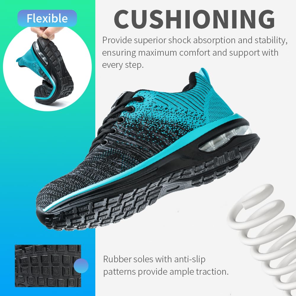 Scarpe Antinfortunistiche Uomo Donna Scarpe da Lavoroleggere Alte Comode Scarpe Sicurezza