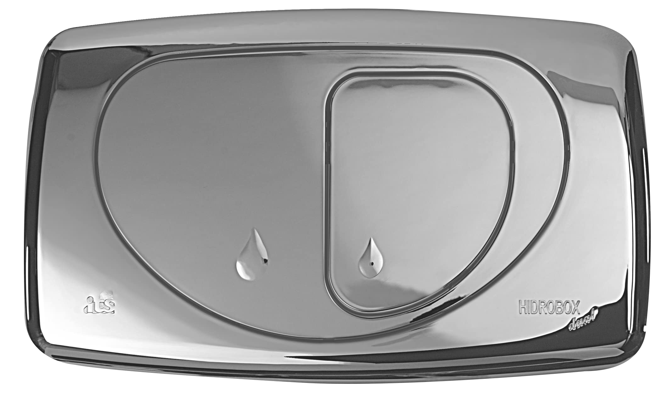 PLACCA COMANDO DUAL EVOLUTION CROMO - 14.15E/CR