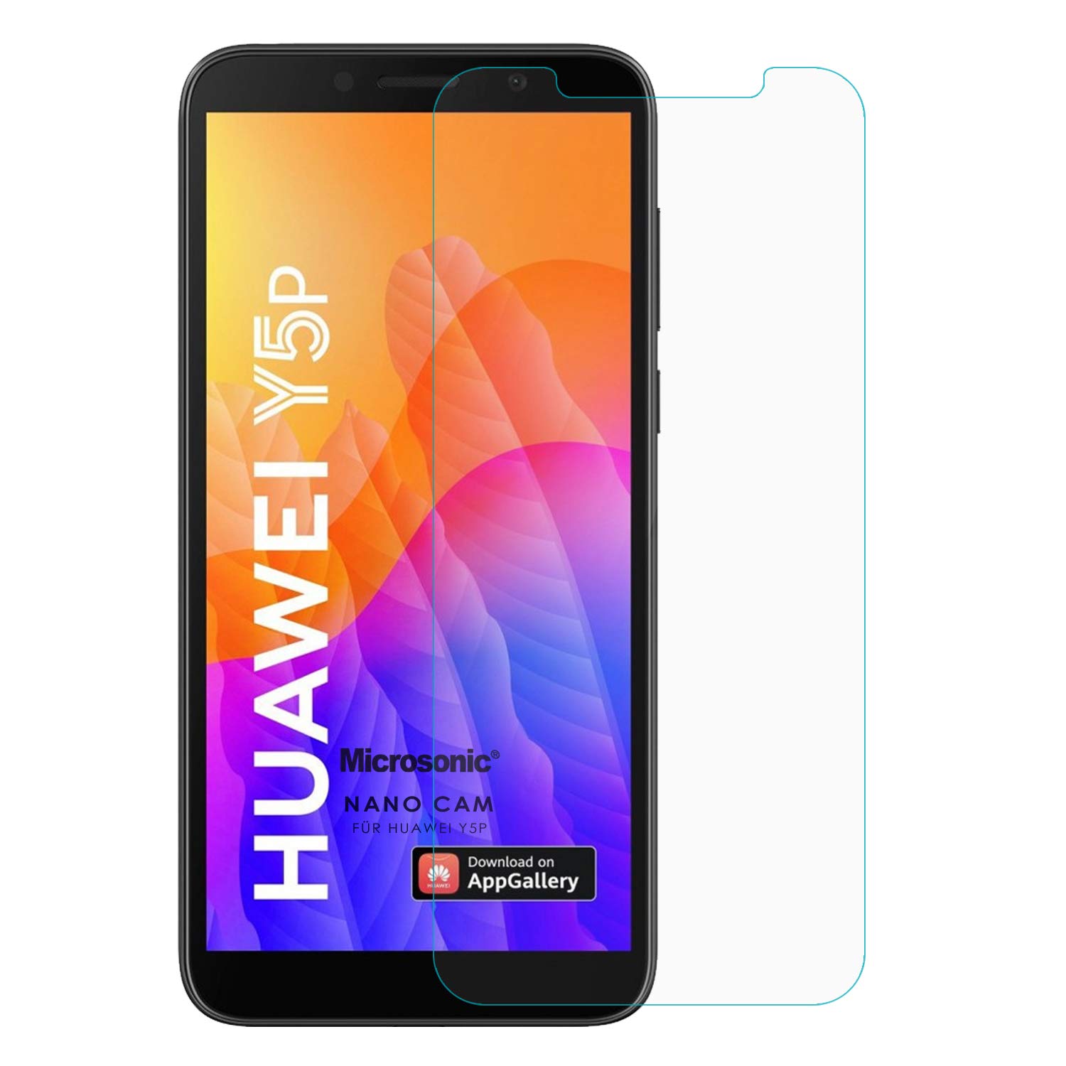 Microsonic Huawei Y5P Nano Glass Screen Protector [Y5P ile Uyumlu Ekran Koruyucu]