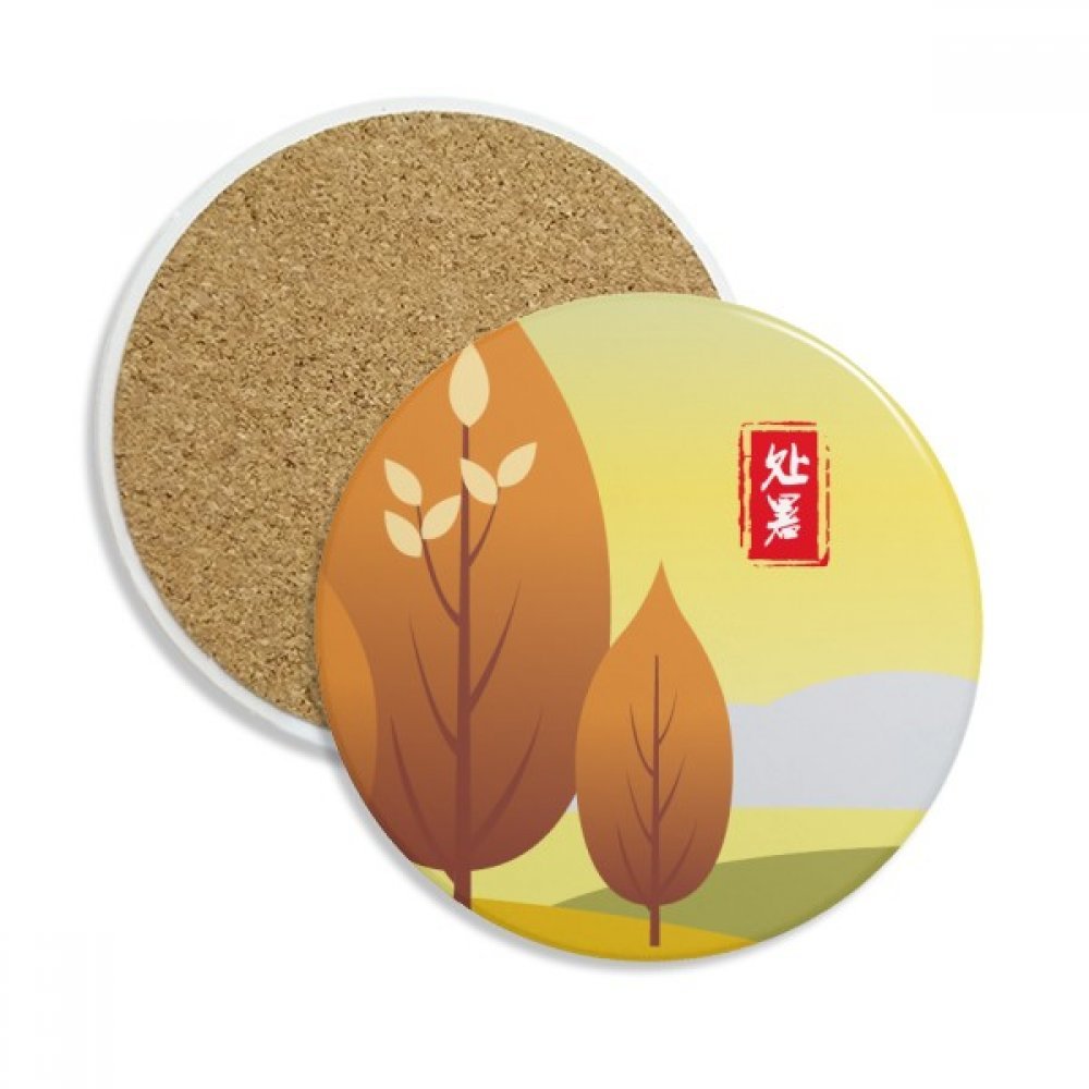 Coaster en céramique pour table basse et protection de tasse de café