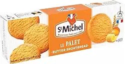 Biscoito Amanteigado Francês Butter Shortbread Cookies -100% Manteiga - Lanche - Café da Manhã - Sobremesa - 1 Unidade - Biscuits au Beurre - Sablés - 150g - Opção Presente