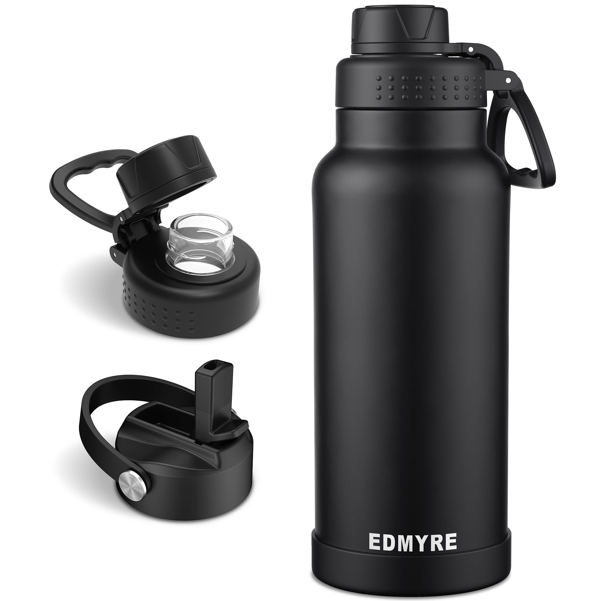 Edmyre 40 oz Insulated Water Bottle