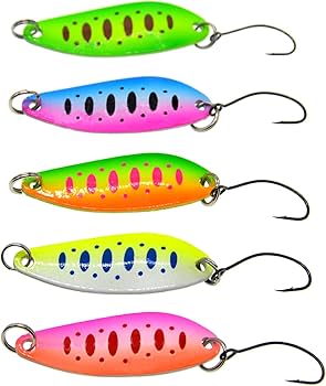 Amazon.co.jp: MinnowXY 釣り用スプーンルアー ハードs シングル