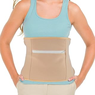 Castor Oil Pack, Reusable Castor Oil Pack Wrap Kit for Liver Detox, Castor Oil Packs with Storage Bag castor oil wrap for Insomnia Constipation Inflammation(Oil not Included) (Khaki)