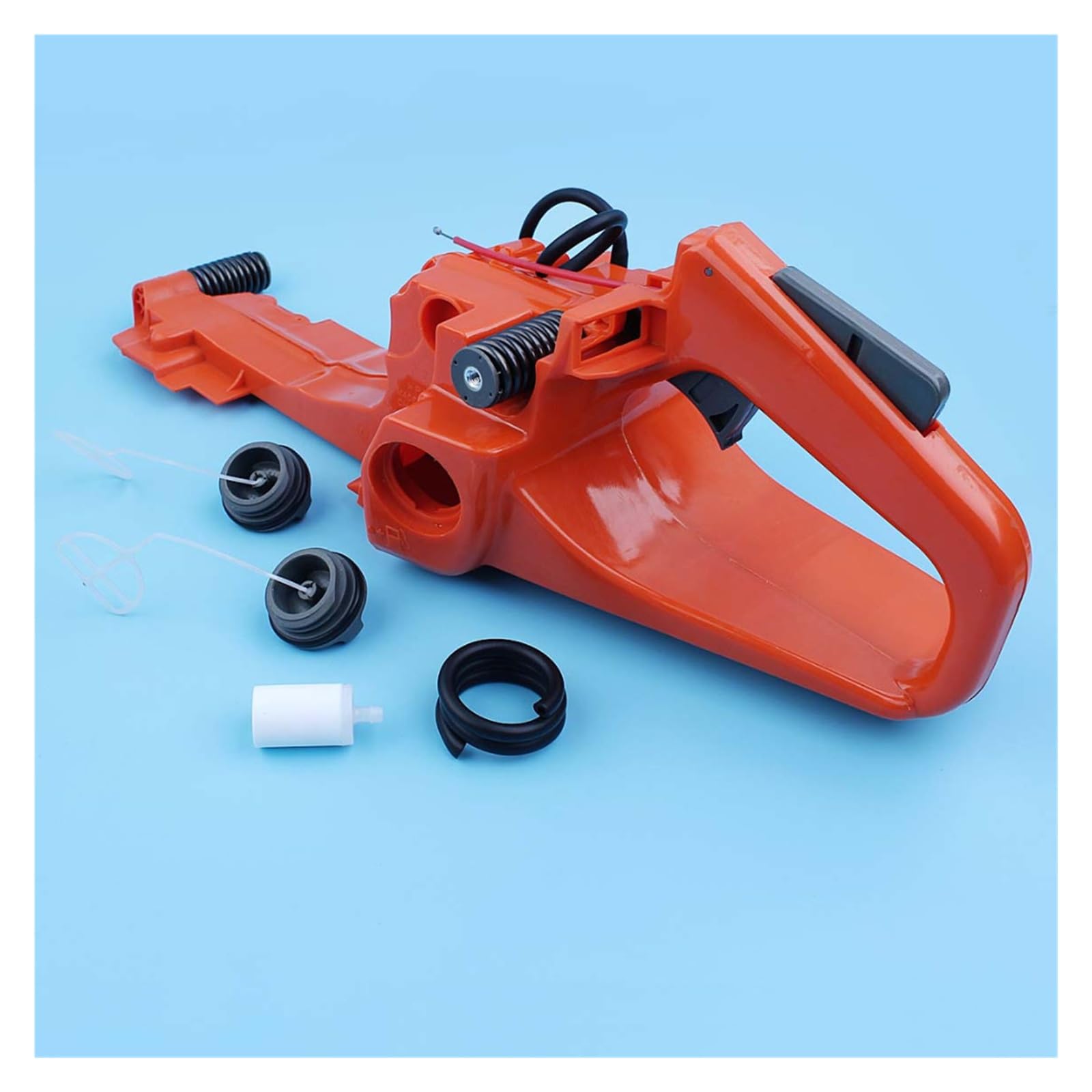 Kit de línea filtro tapa montaje manija trasera tanque combustible Gas for Husqvarna 362 365 371 372 372XP repuestos motosierra