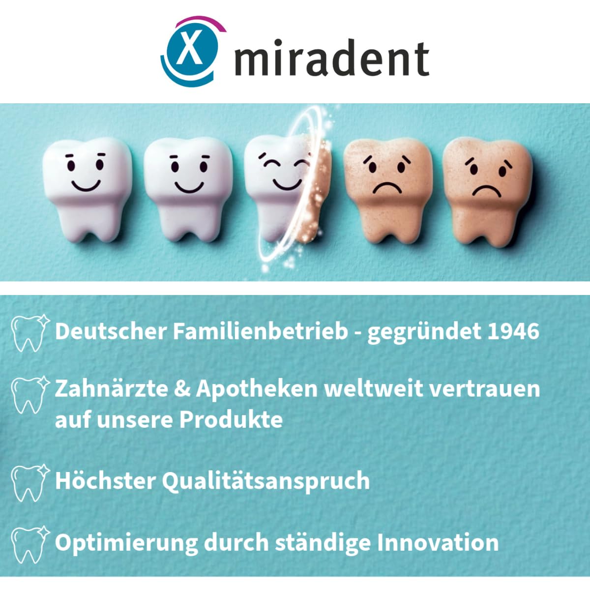 miradent Xylitol Kaugummi Schüttbox | 200x zuckerfreies Xylitol Kaugummi | Zahnpflegekaugummi für Kinder & Erwachsene |vegan | kariespräventiv