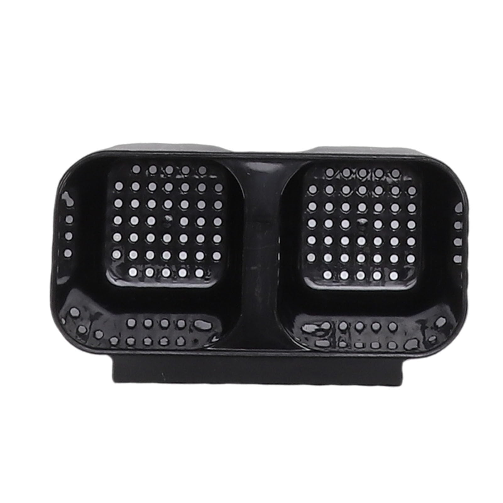 Scolapiatti Scolapiatti in Filo di Ferro con in ABS 43 X 31 X 10 Cm Piatto da Appoggio Compatto Ciotola Organizzatore di Tazze per Appartamento Casa Lavello Uso Laterale (BLACK)