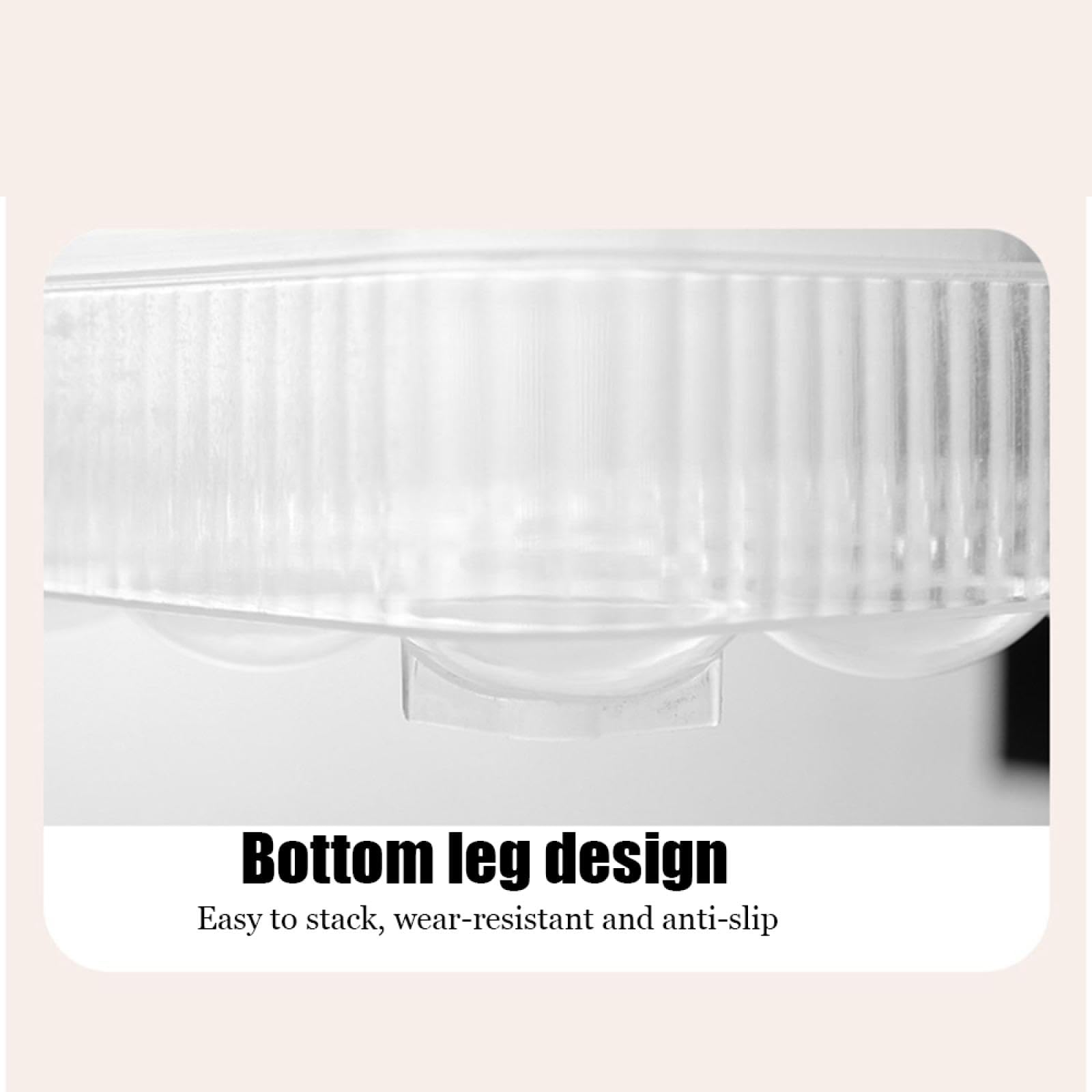 Caja de Almacenamiento de Huevos de Cuatro Capas,Soporte para Huevos para refrigerador,Almacenamiento de Huevos para encimera,Organizador de Huevos,Dispensador de Huevos para refrigerador