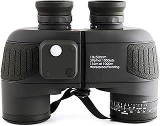 Binocolo Bussola 10X50 Ad Alta Definizione Ad Alta Definizione Bussola Telemetro Occhiali,Verde Militare