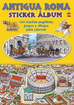Paperback Antigua Roma. Sticker album Book