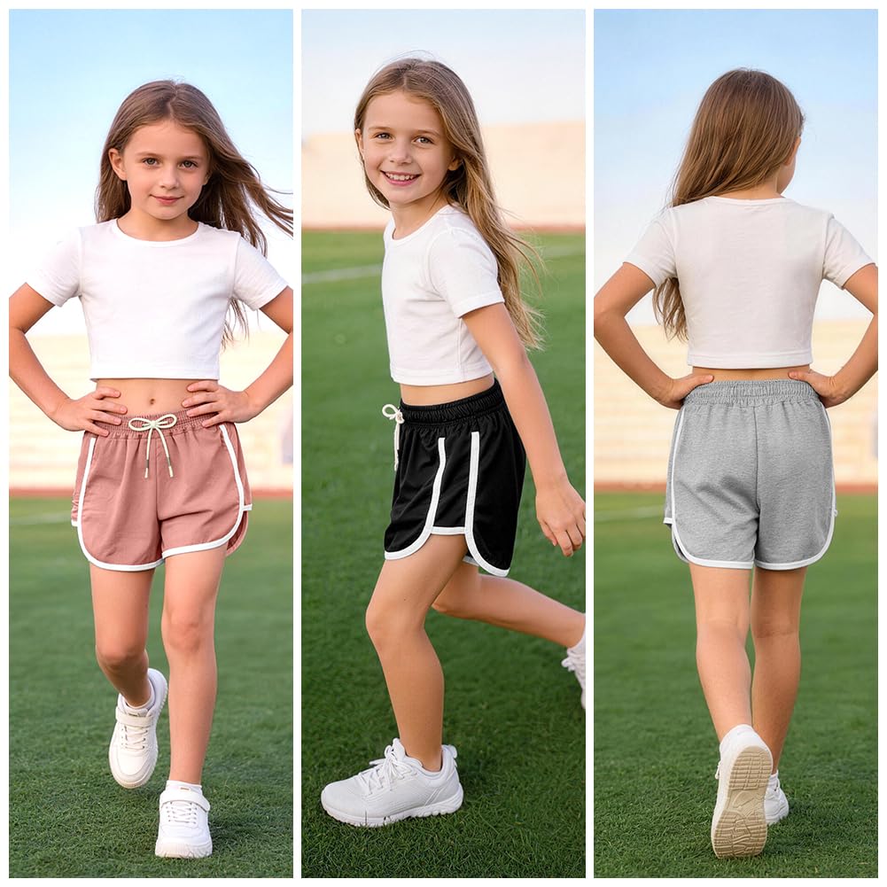 DiULi Pantaloncini Corti da Bambina, 150-160