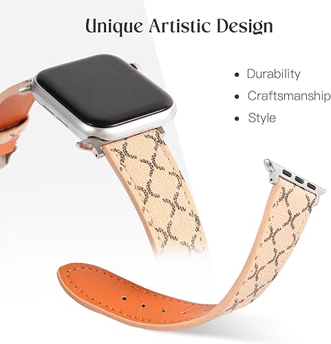 Miniatura 3 de Dressy Apple Watch - Pulsera compatible con Apple Watch Band de 1.49, 1.57, 1.61, 1.65, 1.73, 1.77, 1.77, 1.77, 1.77, 1.77, 1.7, 1.73, 1.77, 1.77,