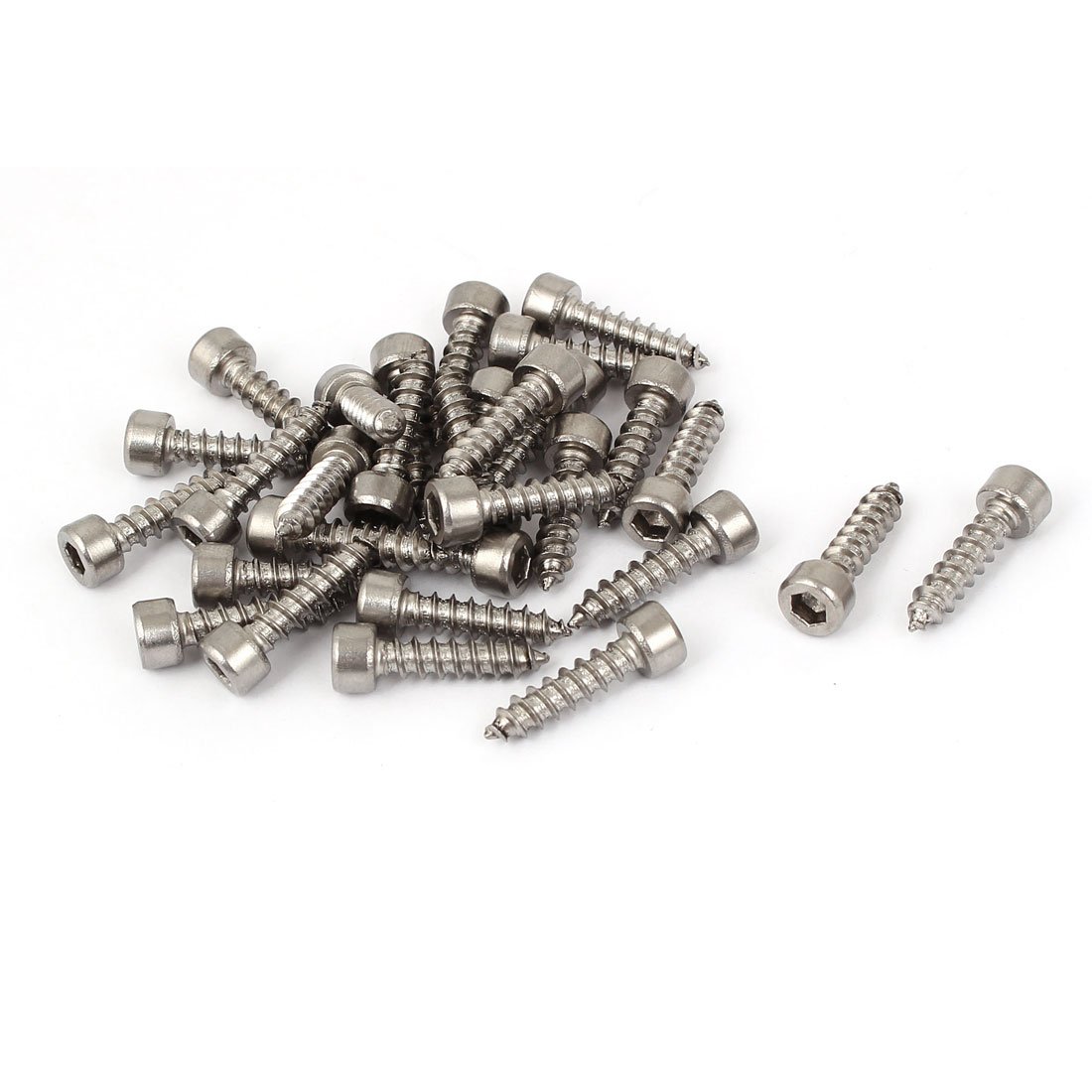 Self-Tapping Screws - M2x6mm Hex Head -7