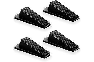 Rubber Door Stoppers (Pack of 4)
