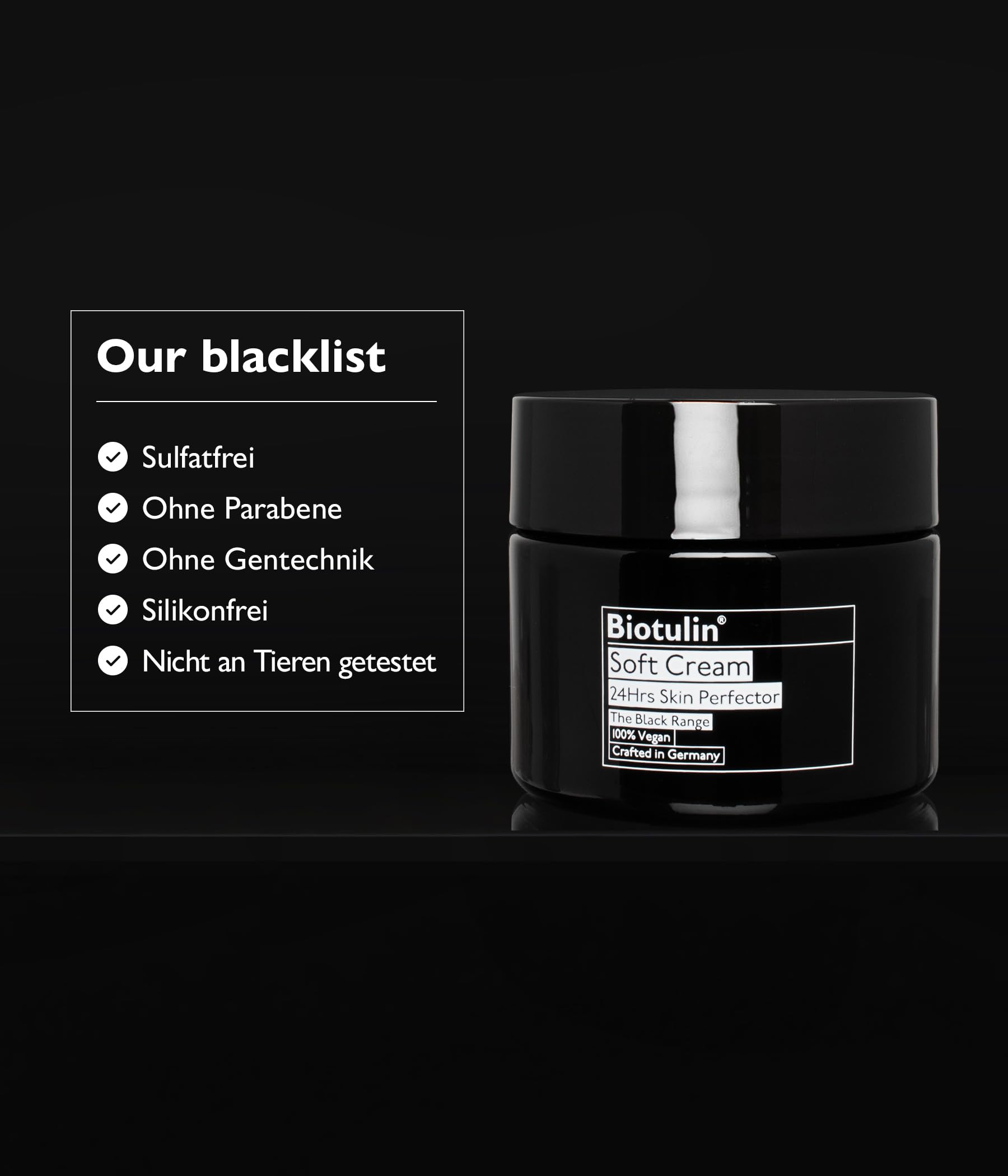 Biotulin - Soft Cream 50ml - Anti-Falten Feuchtigkeitscreme mit Spilanthol und Hyaluronsäure - aufgepolsterte Haut für 24 Stunden