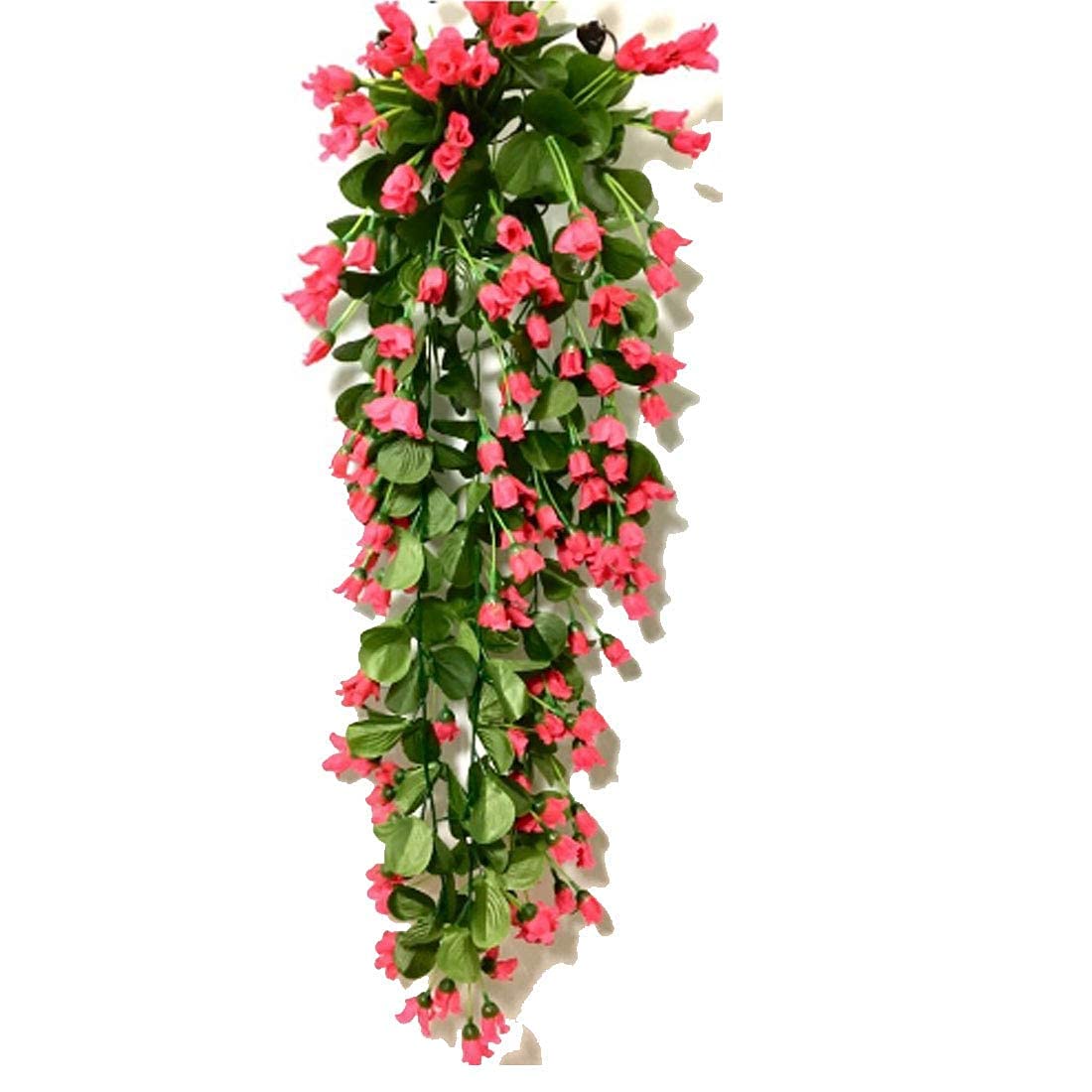 VRCT Plastic Make In India Hanging Artificial Orchid Flowers Bunch For Home Decoration Wedding Decoration