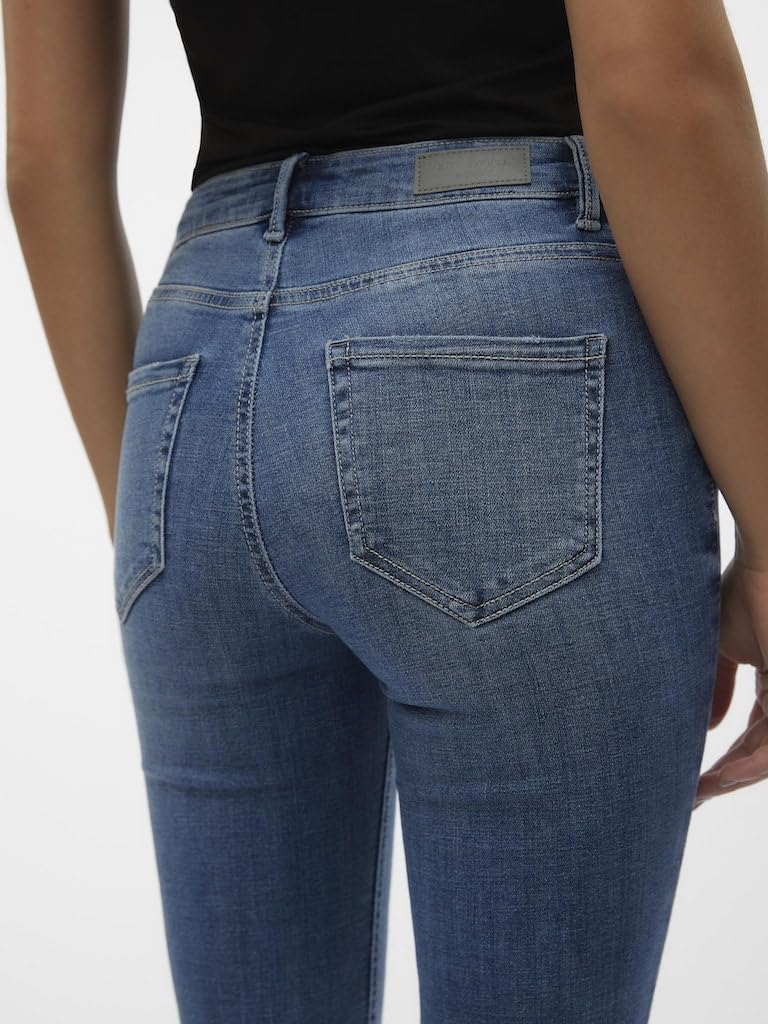 Vero Moda - Vmflash Mr Flared Pocket JNS Ra3042 Noos, Vmflash Mr Flared Pocket JNS Ra3042 Noos Donna