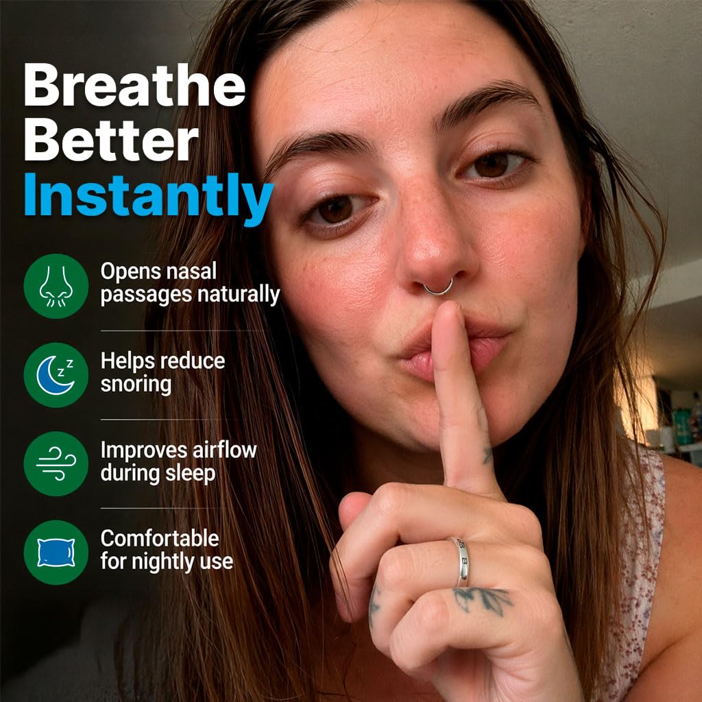 Reusable Adjustable Nasal Dilator (Large) Opens Nose to Breathe Easily — Amazon image 4