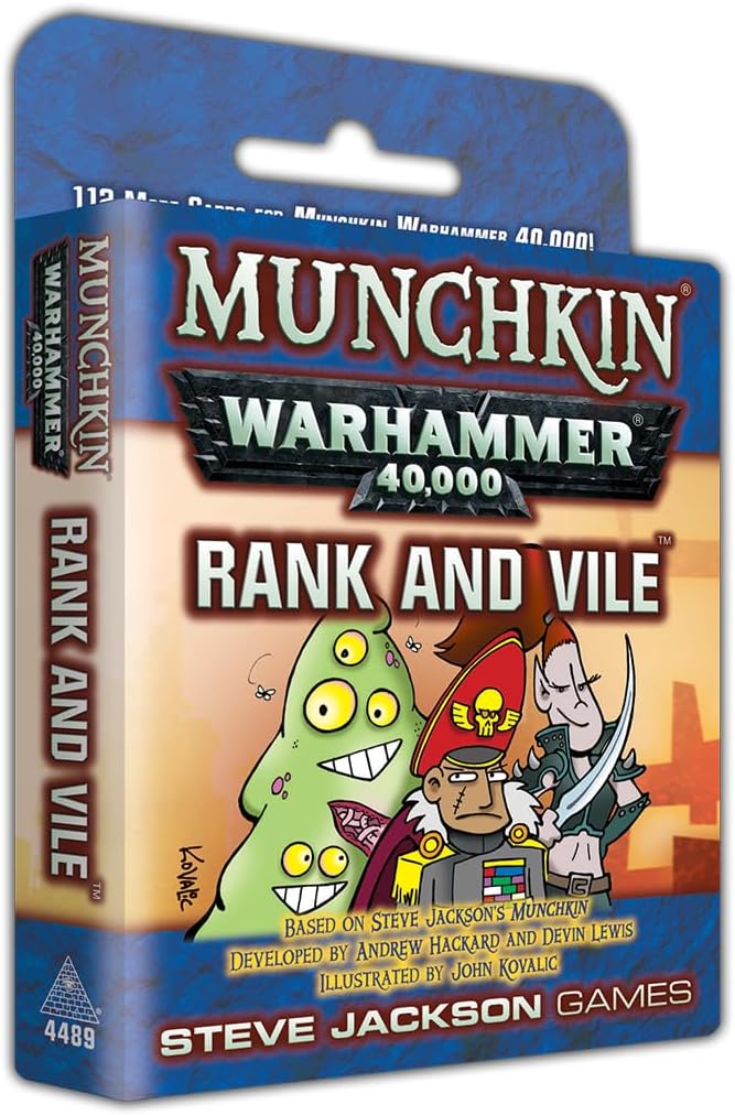 Munchkin Warhammer 40,000 Rank and Vile