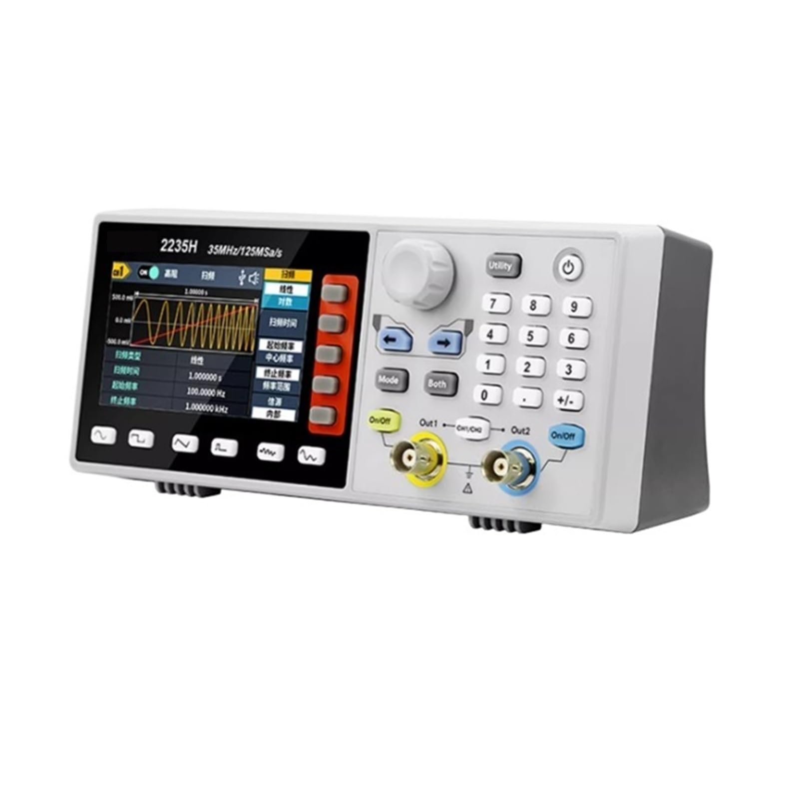 VC2235H 35MHz 125MSa/s Función de doble canal/generador de forma de onda arbitraria