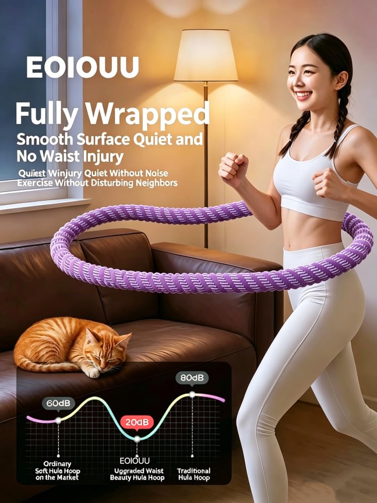 Photo 1 of EOIOUU Weighted Hula Hoop