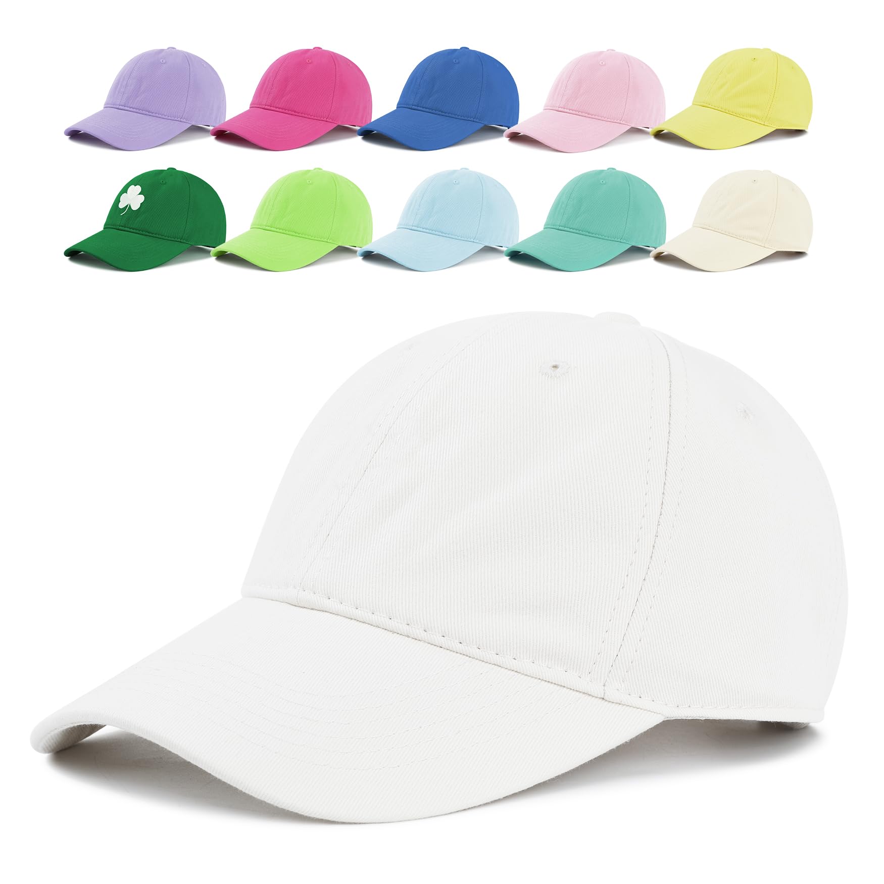 Unisex Baseball Cap Adjustable Golf Dad Hat Vintage Womens Men Relaxed Athletic Hat