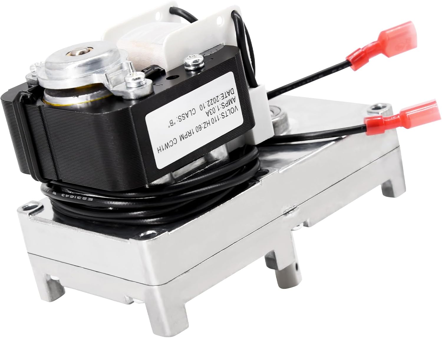 80488 Auger Feed Motor for Vogelzang VG5790 VG5770 Pellet Stove, 1 RPM Counter Clockwise Auger Motor for US Stove American Harvest 6039 6041, King KP130, 5502M Pellet Stove