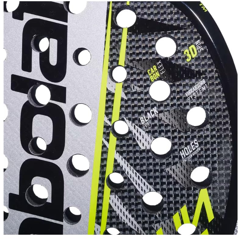 Racchetta da Padel Babolat,t Counter Veron 2.6 (Nero/Giallo)