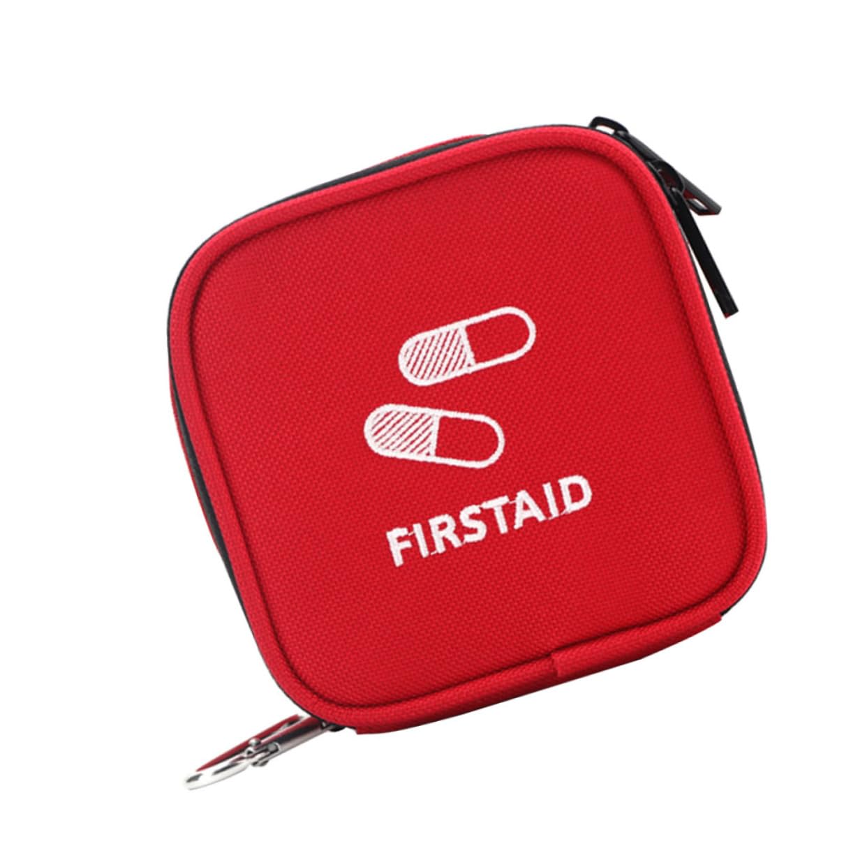 FOYTOKI First Aid Malethin Bag Portable Outdoor Travel Pouch for Hiking Large Opening