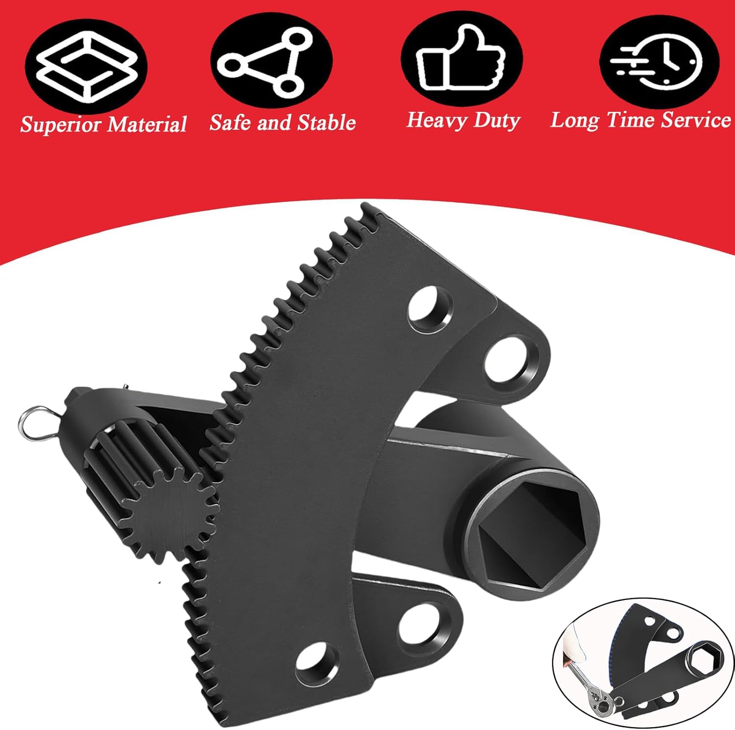 Torque Multiplier Leverage Tool 000133 Fits for Classic Vw Bug/Volkswagen Beetle 1950-1979 Torque Leverage Tool Remove Install 36mm Axle Nut and Flywheel Gland Nut