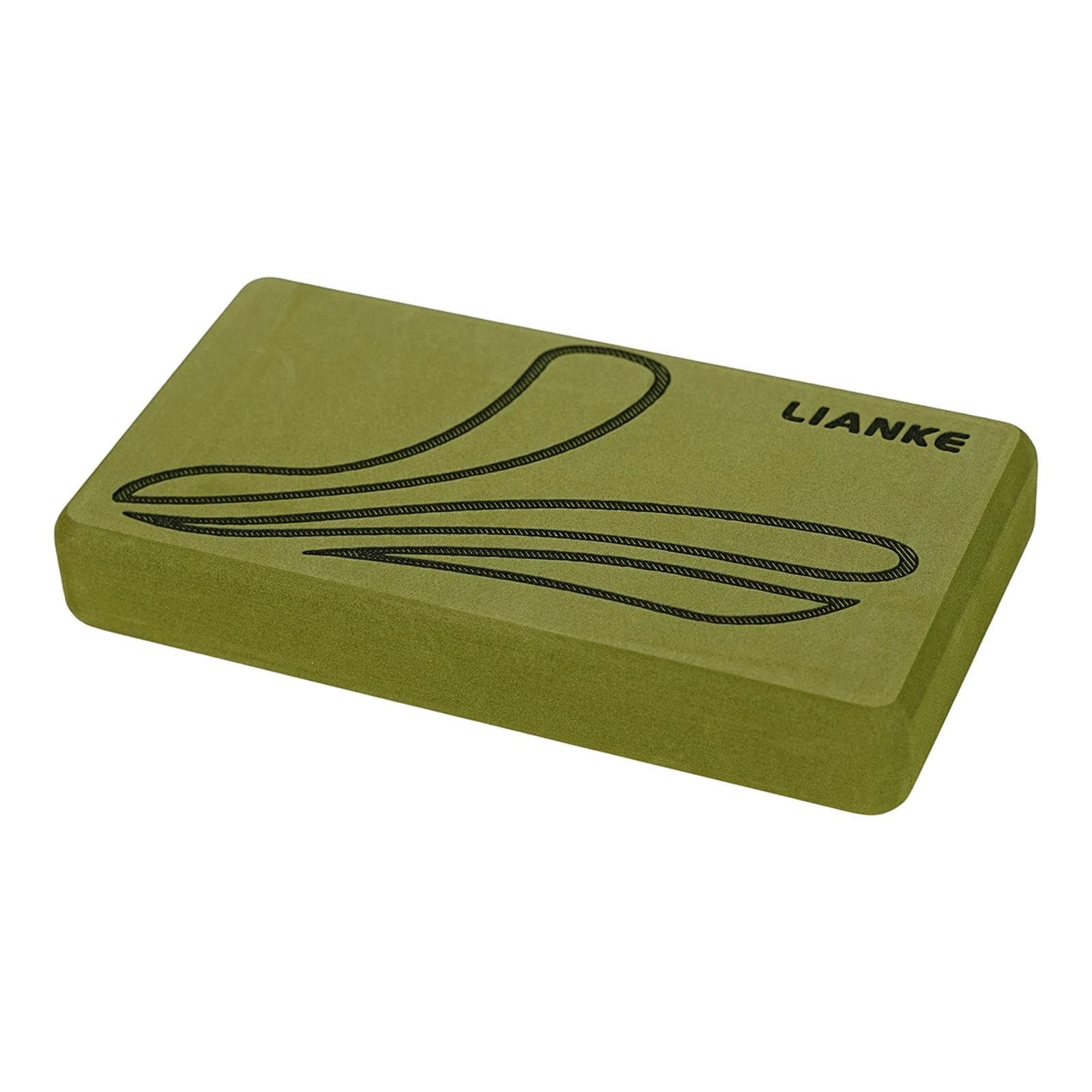 Yoga Block Accessories Accessory Sturdy for Pilates Bodytype Building Stretching Green-image-46