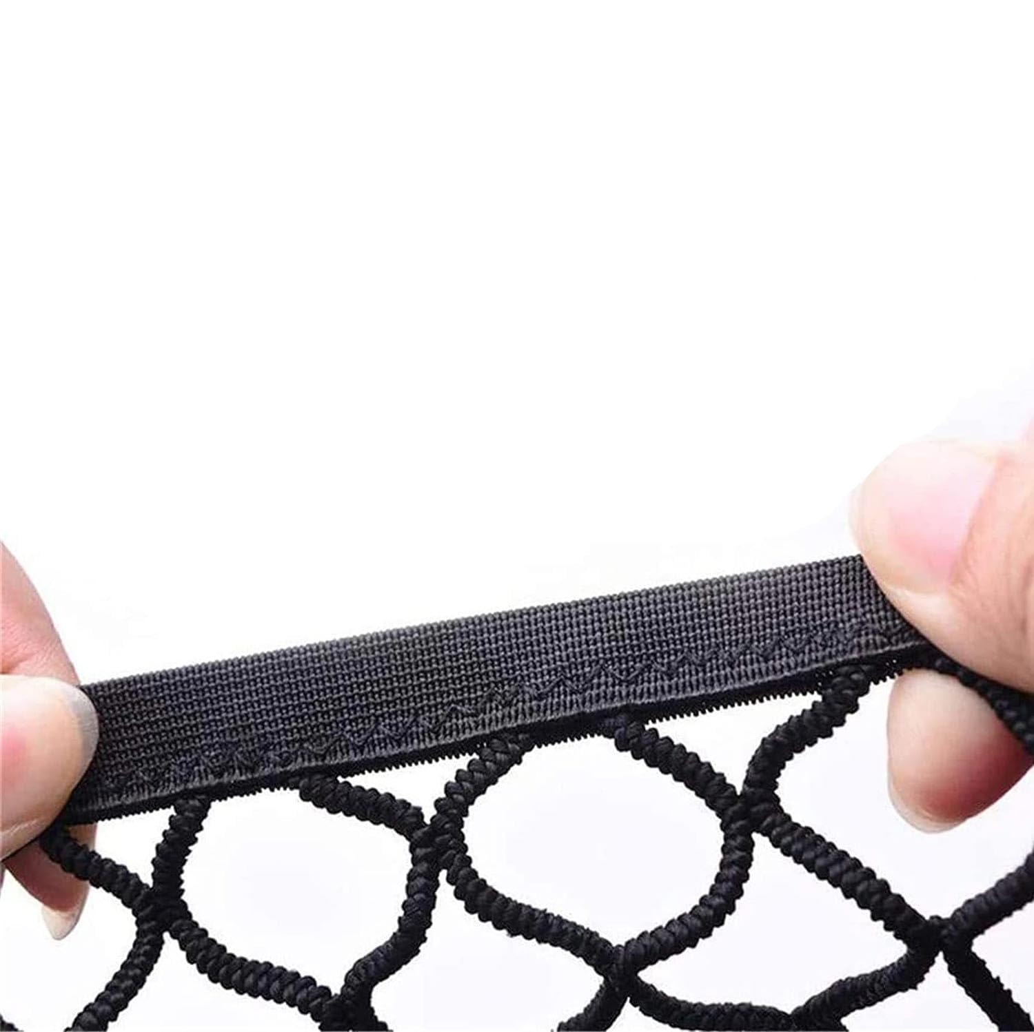 Car Dog Guard Pet Barrier Dog Car Net Barrier with Auto Safety Mesh Organizer Stretchable Storage Bag Universal for Cars SUVs,3 Layer Pet Dogs Car Driving Accessories Safety Travel - Image 3