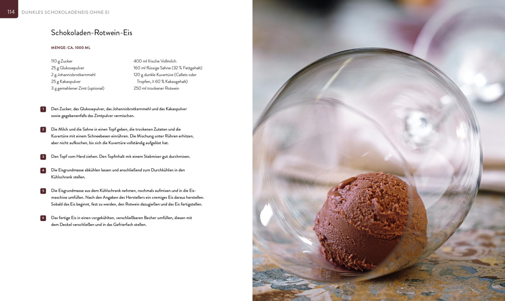 Die Eis Bibel. Eis, Sorbets, Parfaits, Frozen Desserts. 100 kreative Eis-Rezepte für die Eismaschine