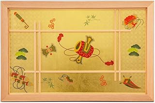 箔装飾材 デザイン格子 (宝づくし)