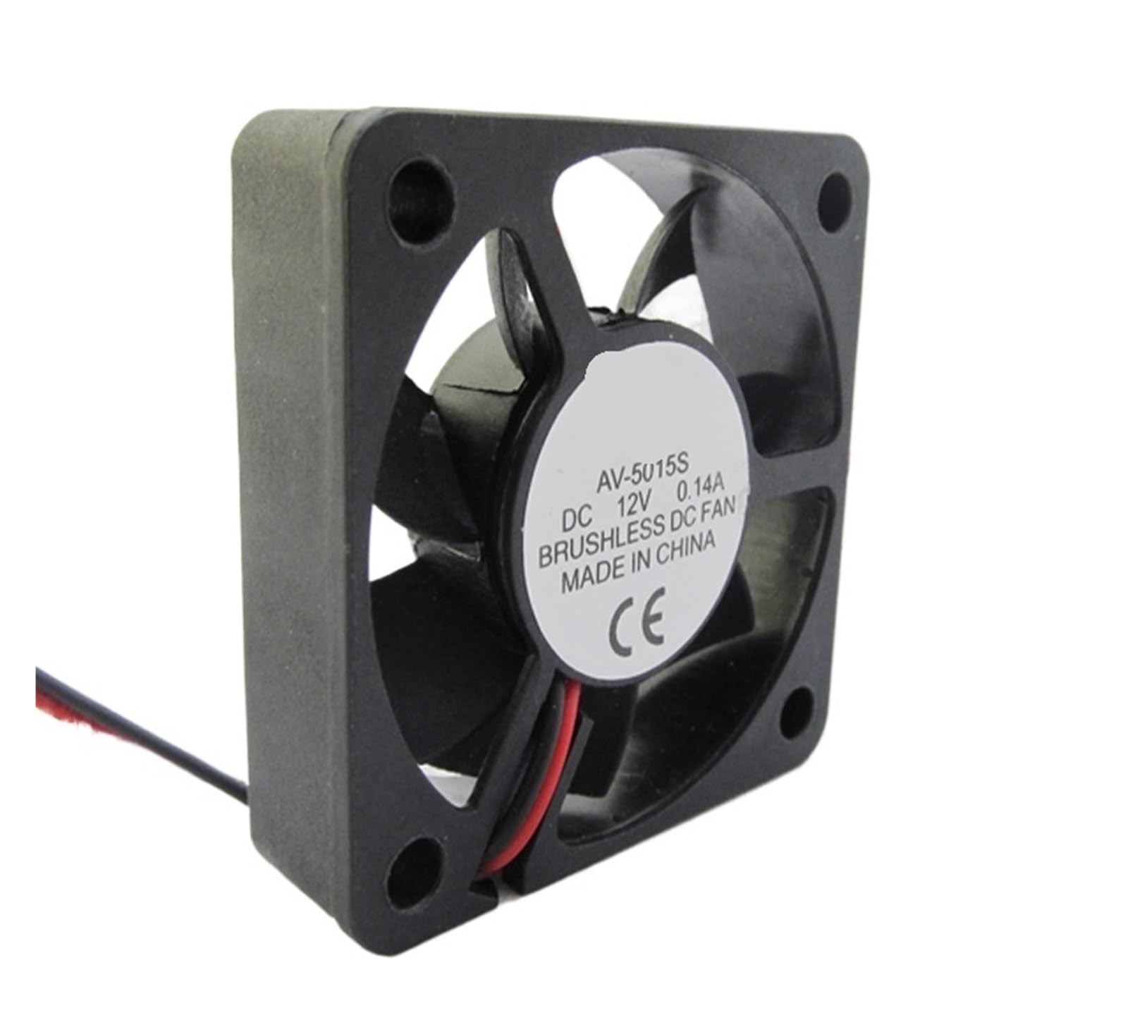 OKEWGHFL 10pcs Brushless DC Cooling Fan 5V 50mm x 50mm x 15mm 5015 2pin Wire