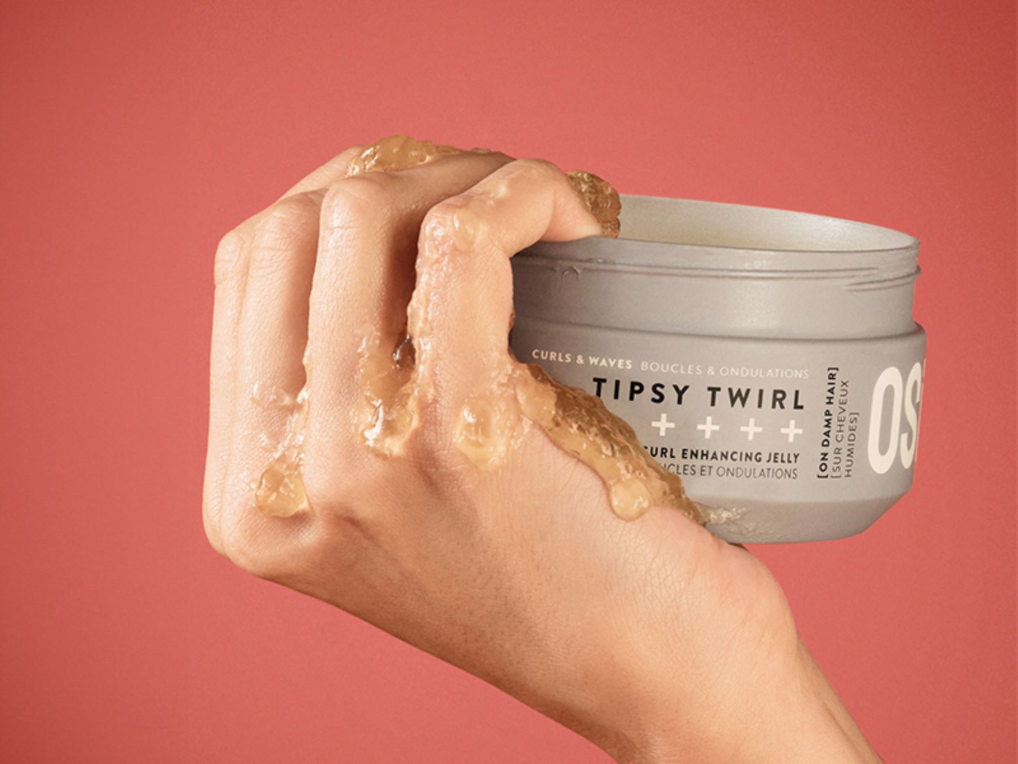 OSiS+ Tipsy Twirl Curl Cream, 10.1 Fl Oz – Medium Hold Curl Enhancer for Defined Waves, Lightweight Volume & Humidity Protection