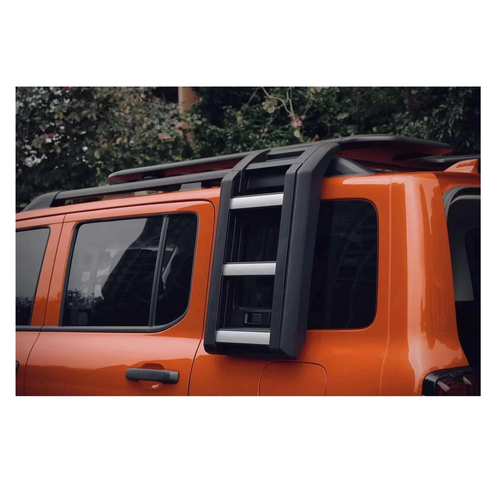 Escalera de aluminio campo a través de la subida 4x4 y baca compatibles con los accesorios autos de la pieza del coche del tanque 300(Short Roof Rack)
