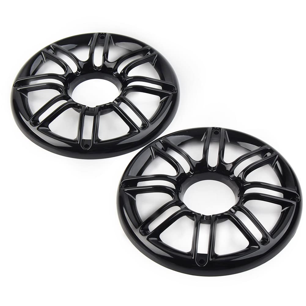 Cnswee6 Speaker Grill Cover Front Speaker Grill for Harley Touring 1998-2013 models