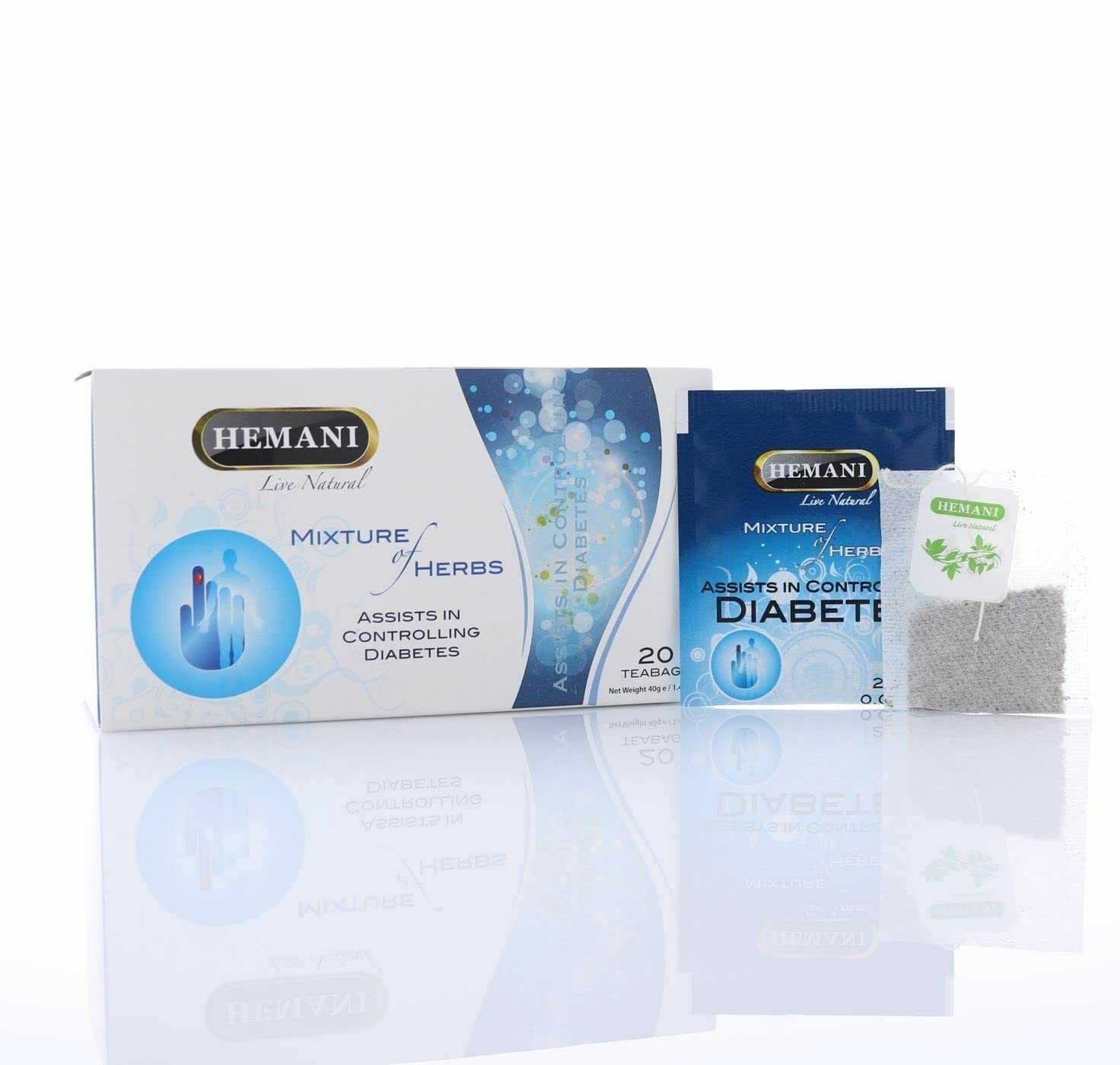 Hemani Wellness Tea Controlling Diabetes 40gm