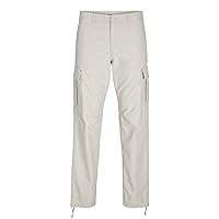 JACK & JONES Jpstkane Jjbarkley-Pantaloni Cargo Noos, Raggio di Luna