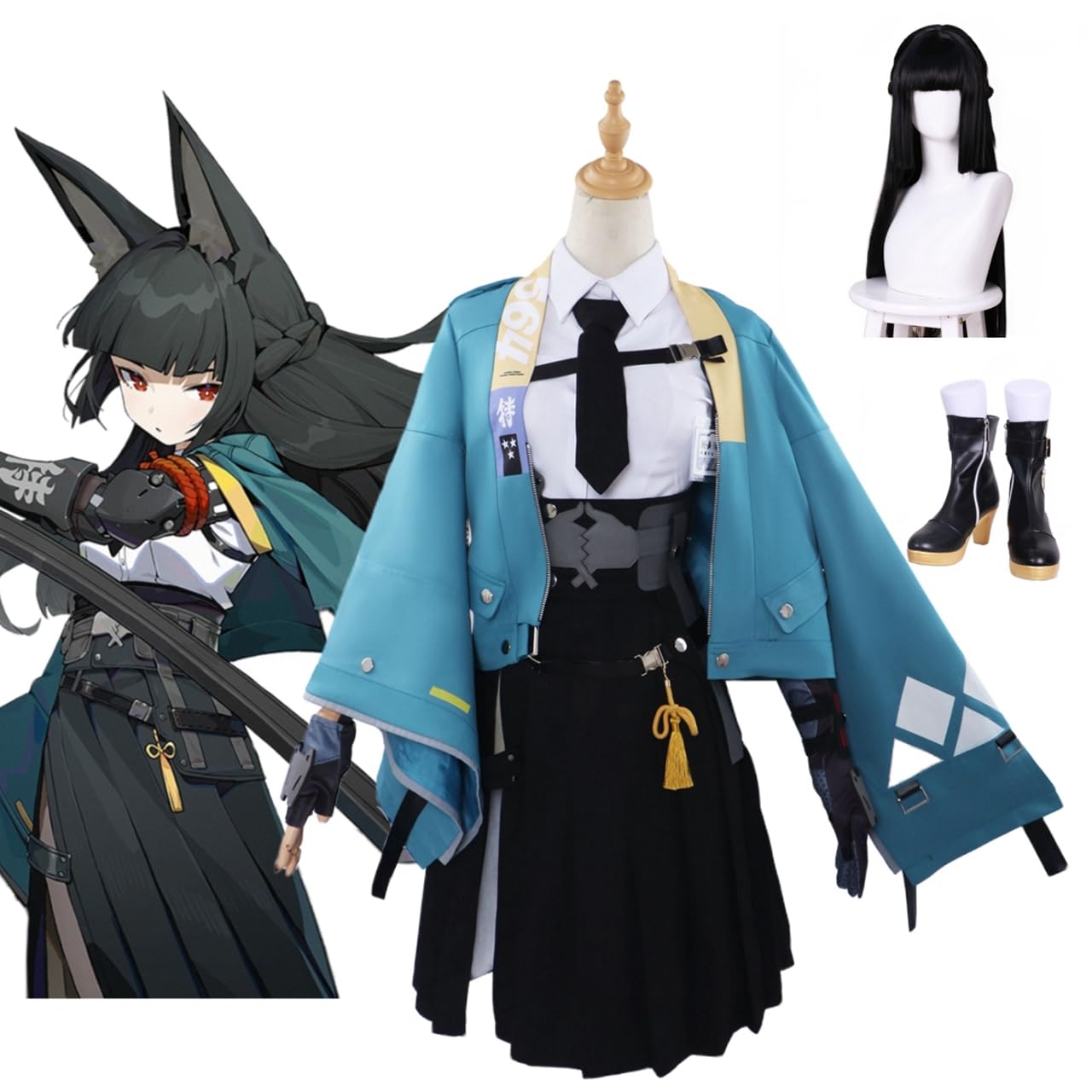Amazon.co.jp: [Zipucos] ゼンレスゾーンゼロ 星見雅 コスプレ 衣装 