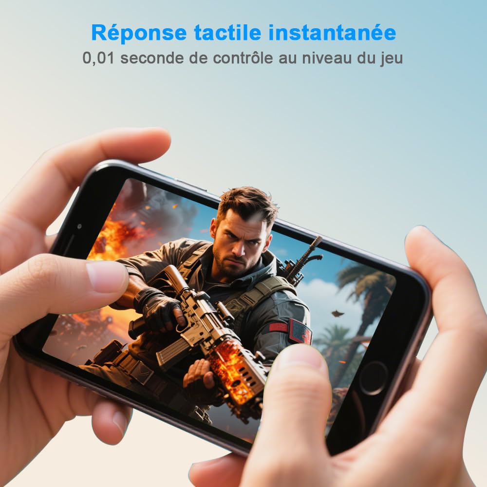 Cracksin [2 Pezzi] Vetro Temperato Per Nokia 5.4 – Protezione Schermo 9H, 0,33 Mm, Anti Graffio, Compatibile Con Custodie - 2