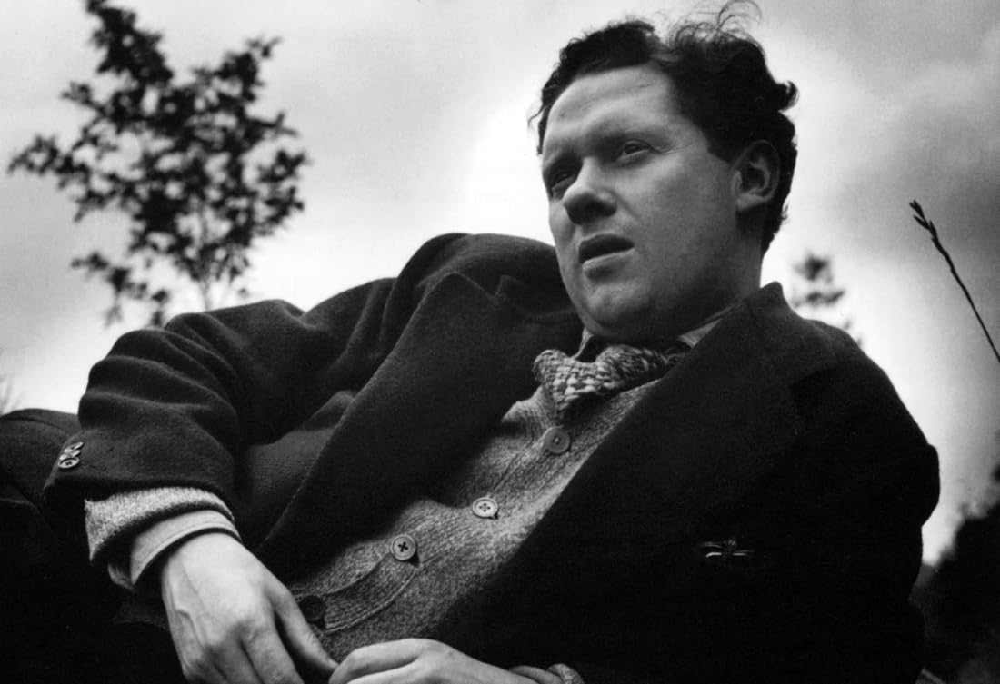Dylan Thomas Poster, Welsh Author, Writer & Poet, Modernist, Art Print