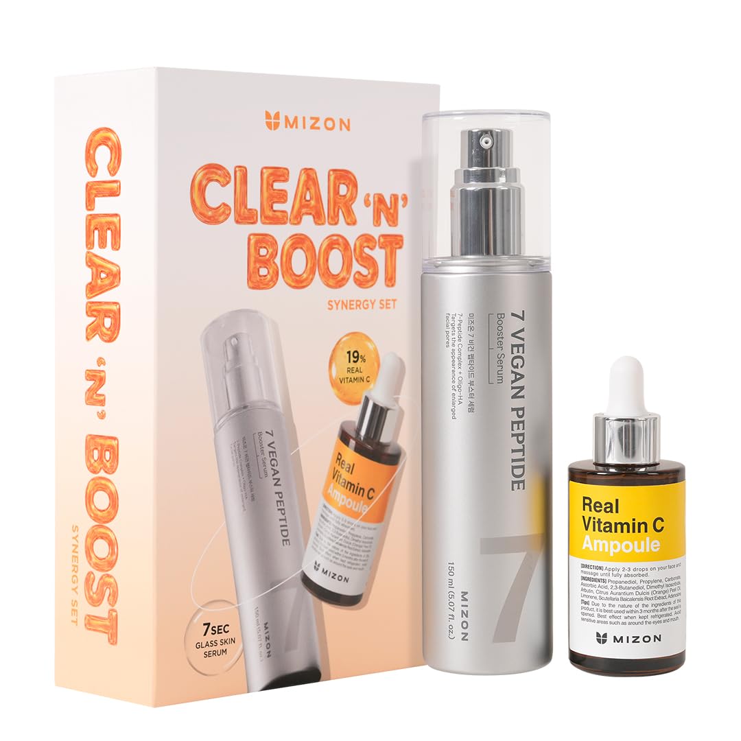 [MIZON] HYDRAT'N'PLUMP SYNERGY SET [SNAIL + PEPTIDE]
