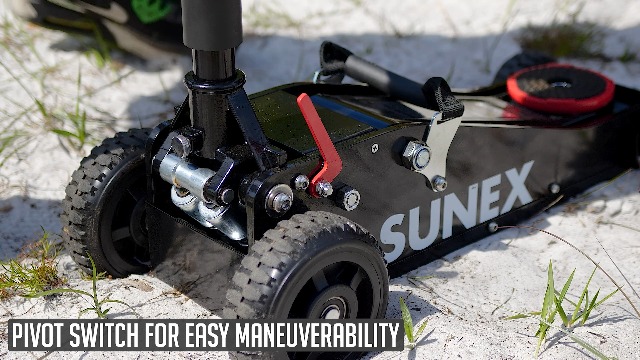 Amazon.com: SUNEX Tools 2 Ton Big Wheel Jack, Model 6602RJ