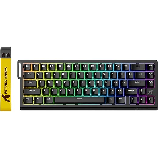 Attack Shark X68HE Mechanical Gaming Keyboard 60