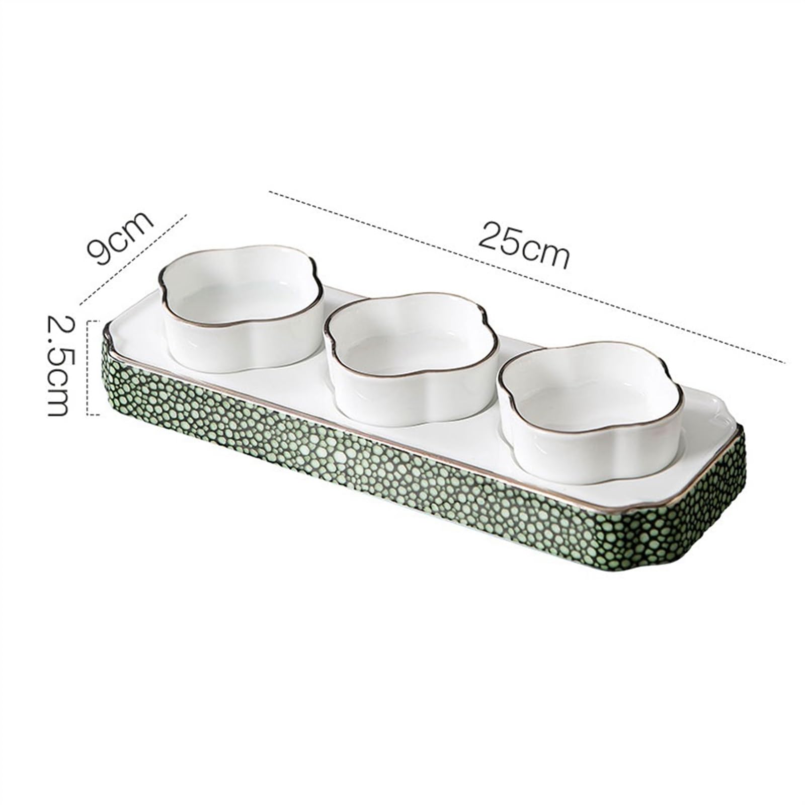Ciotoline da Snack Scomparto in ceramica Piatti freddi Snack Contorni Piatto Stoviglie for hotel Snack Insalata Piatto dim sum Piatti Snack Ceramica